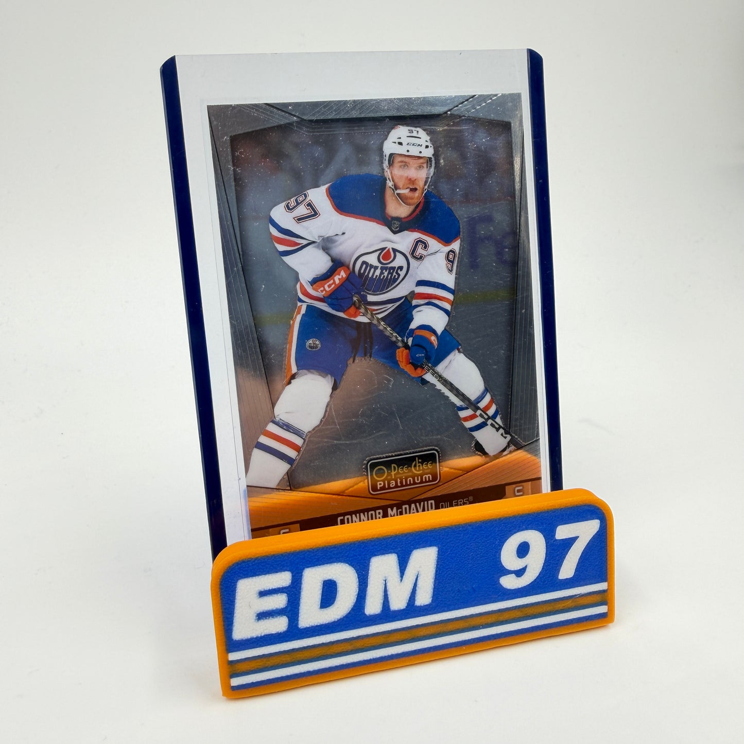Hockey Card Stand - Edmonton #97