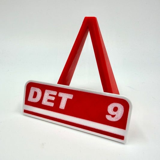 Hockey Card Stand - Detroit #9